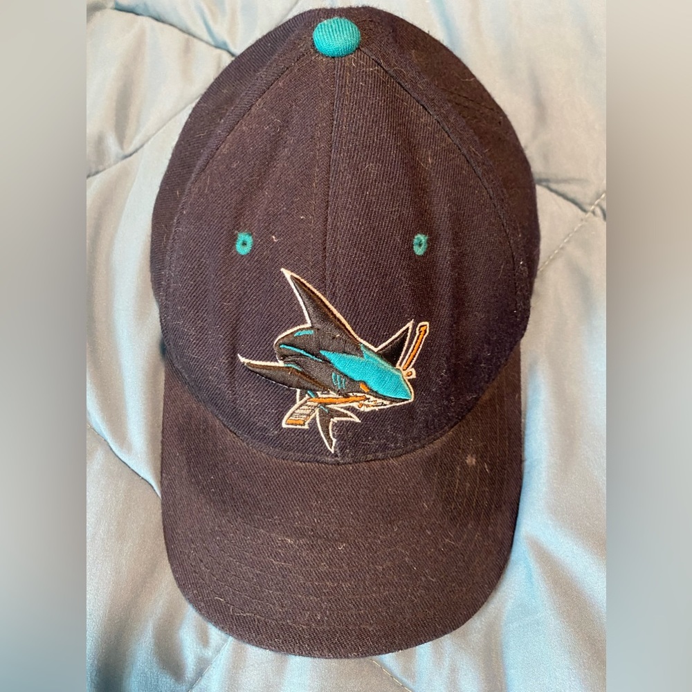 San Jose Sharks Zephyr fitted hat